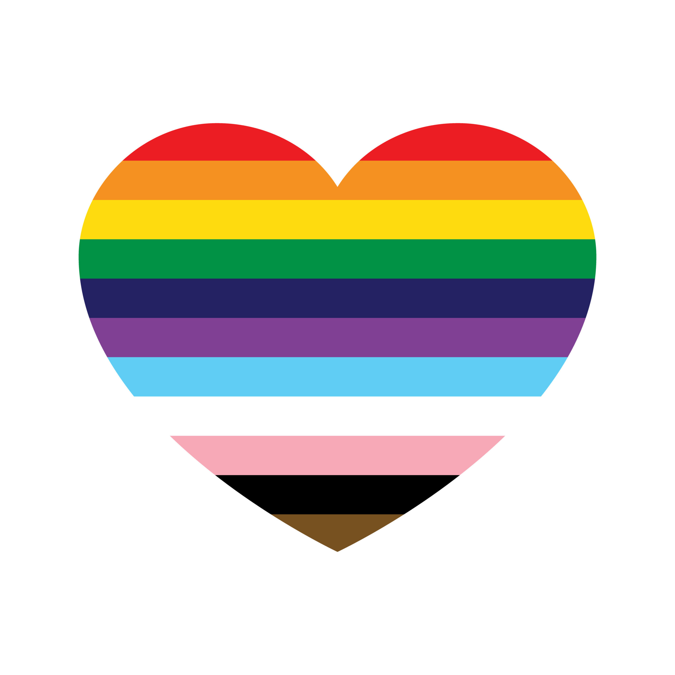 LGBTQ Pride Heart