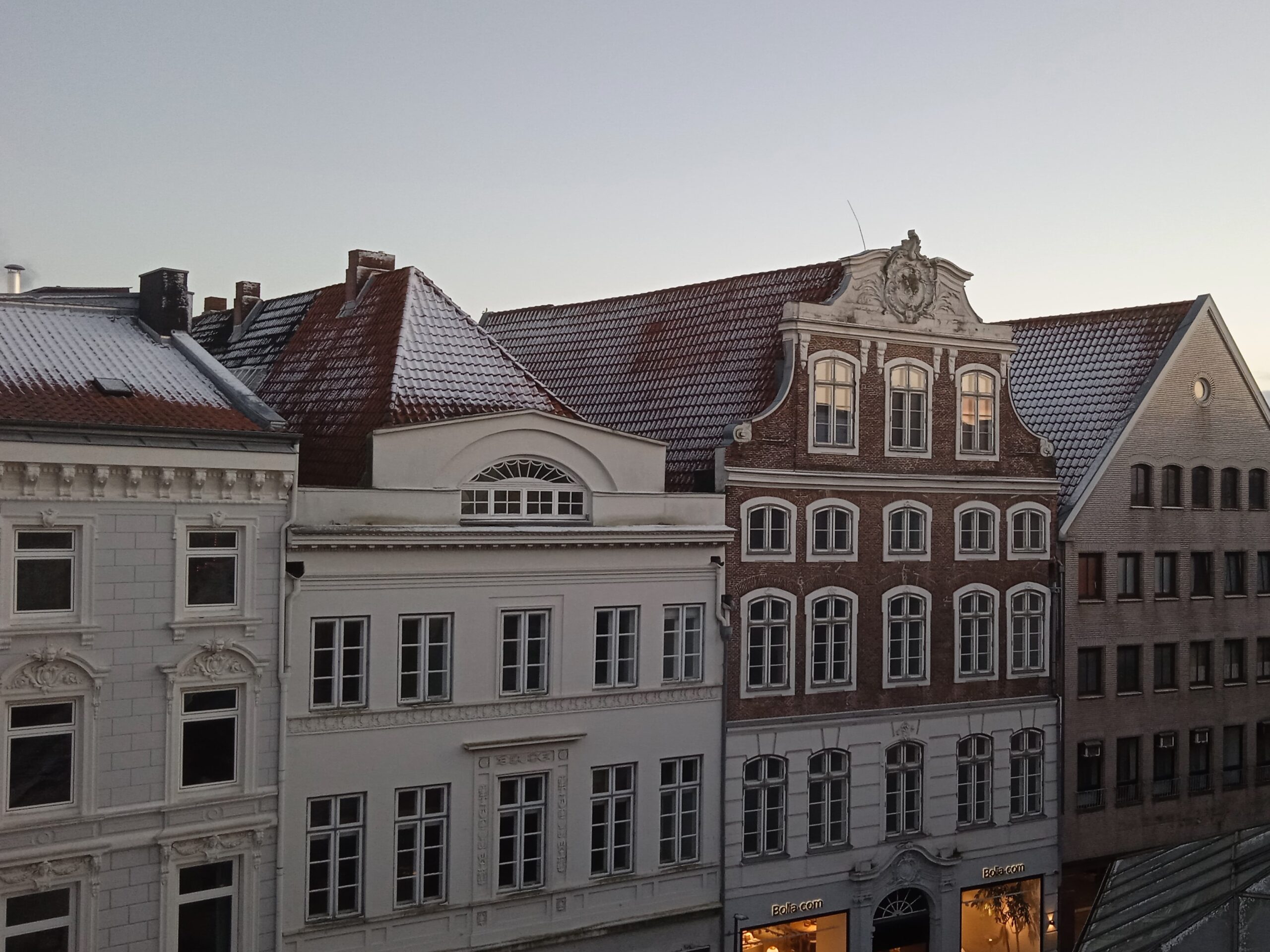 Psychotherapie Outzen Blick aus Praxis auf Lübecker Innenstadt